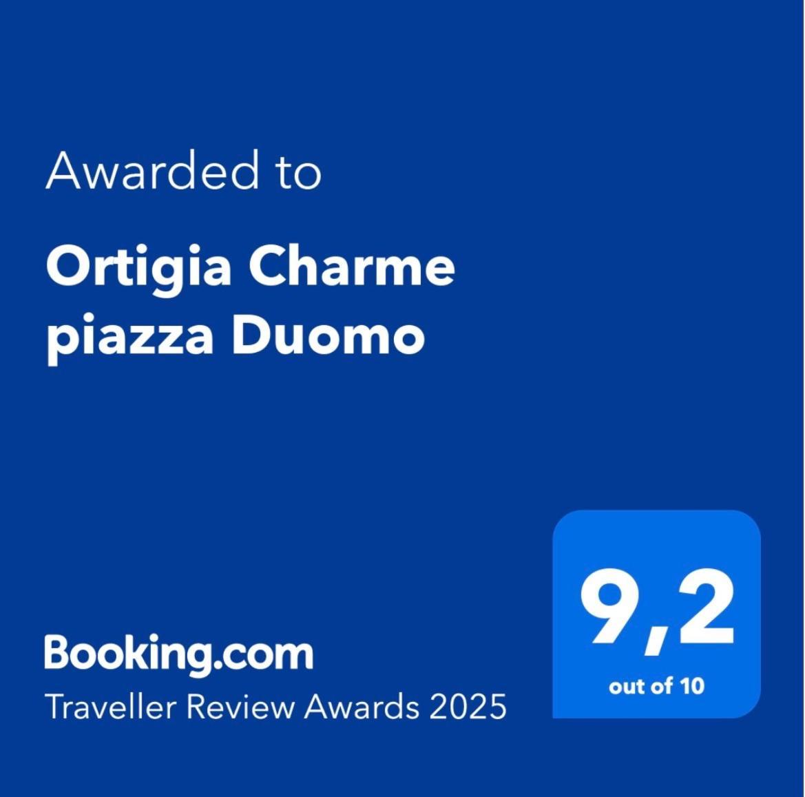 Ortigia Charme Piazza Duomo Apartment Syracuse ภายนอก รูปภาพ